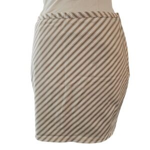 Vintage Compagnie Internationale Express Striped Mini Skirt Women's Size‎ 9/10